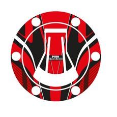 Fuel cap cover PUIG RADIKAL 20614R rdeč