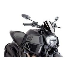 Windshield PUIG NEW GEN. SPORT 7592N črna