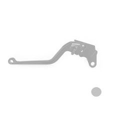 Clutch Lever ACCOSSATO ESR15L CNC machined srebrna