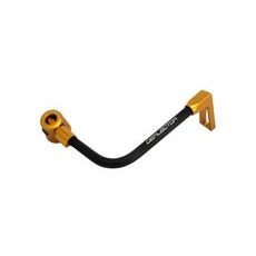 Lever guard ACCOSSATO DE001 with black hose and joint right, aluminium