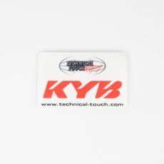 RCU Sticker KYB KYB 170010000401 by Technical Touch rdeč
