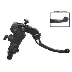 Radial brake master cylinder ACCOSSATO PC014 19 x 20 with folding lever,black