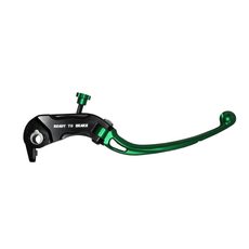 Brake lever folding ACCOSSATO LV030 in aluminium for brake master cylinder Ready To Brake zelena