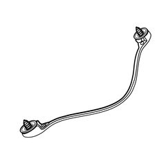 Lid limiter SHAD D1B1TIR for SH26/SH29/SH33/SH34/SH39/SH40/SH44/SH45/SH46/SH47 and SH48
