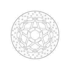 Zavorni disk BREMBO 78B408A3 floating
