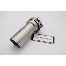 Link pipe adapter GPR ES099 Brushed Stainless steel