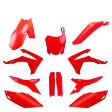 Set plastik POLISPORT 91532 red cr04