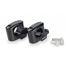 Risers PUIG PULLBACK 22141N črna height 25mm, d 29mm