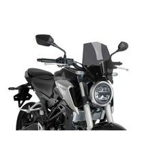Windshield PUIG NEW GEN. SPORT 9734F dark smoke