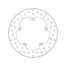 Zavorni disk BREMBO 68B407A8 fix