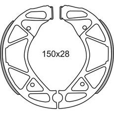 Zavorne čeljusti FERODO 225129258