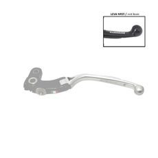 Only spare handle ACCOSSATO LV032 for ACCOSSATO full clutch lever srebrna