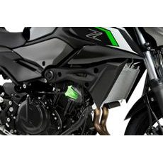 Frame sliders PUIG R19 22011N black with grey rubber