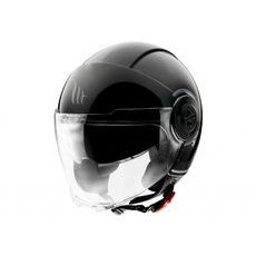 Jet čelada MT Helmets VIALE SV S SOLID A1 GLOSS BLACK XS