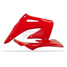 Radiator scoops POLISPORT 8429000011 (par) red CR 04