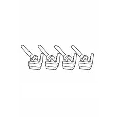 Rubber dampers SHAD 200799R for SH58X/SH59X/SH50/SH48