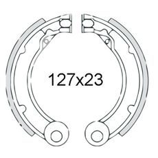 Zavorne čeljusti RMS 225120531 zadaj couple
