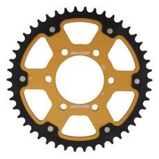 Rear sprocket SUPERSPROX STEALTH RST-488:46-GLD zlata 46T, 530