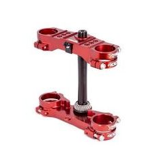 Triple clamp X-TRIG ROCS TECH 40304001 Brown