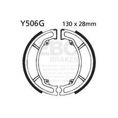 Brake shoe set EBC Y506G grooved includings springs