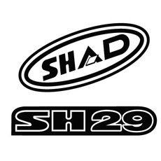 Stickers SHAD D1B29ETR rdeč for SH29