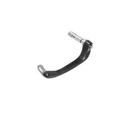 Lever guard ACCOSSATO "Ultra-Light" DE012 with silver eyelet and insert left, carbon