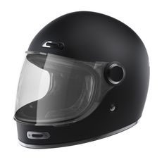 Integralna čelada STORMER HISTORY SOLID black matt S