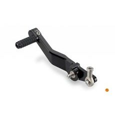 Gear shift pedal PUIG 22207T oranžna adjustable