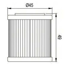 Oljni filter CHAMPION COF082 100609435