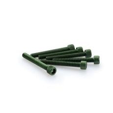 Screws PUIG ANODIZED 0370V zelena M6 x 45mm (6pcs)