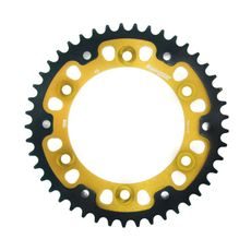 Rear sprocket SUPERSPROX STEALTH RST-1308:45-GLD zlata 45T, 520
