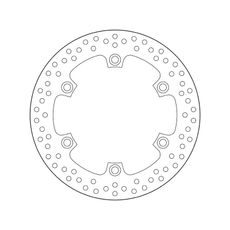 Zavorni disk BREMBO 68B407A6 fix