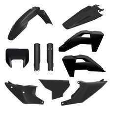 Set plastik POLISPORT 91662 Črn