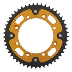 Rear sprocket SUPERSPROX STEALTH RST-455:49-GLD zlata 49T, 420