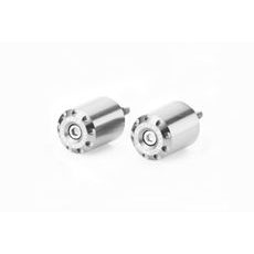 Bar ends PUIG LONG 20439P srebrna