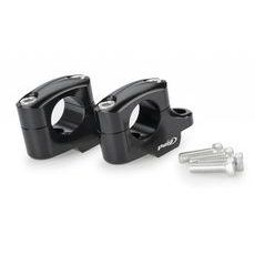 Risers PUIG PULLBACK 22180N črna height 20mm, d 29mm