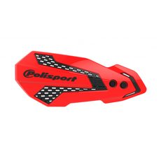 Handguard POLISPORT MX FLOW 8308200023 with mounting system Red CR04/black