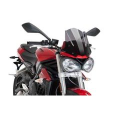 Windshield PUIG NEW GEN. SPORT 9999F dark smoke