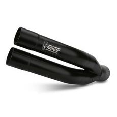 Dušilec (lonec) MIVV DOUBLE GUN K.018.SDGB Kovinsko črna