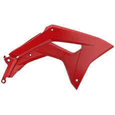 Radiator scoops POLISPORT 8423800001 (par) Rdeč