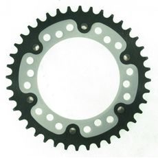 Rear sprocket SUPERSPROX STEALTH RST-498:40-SLV srebrna 40T, 525