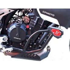 Engine guards RDMOTO CF176KDSL01K Črn (with protectors)