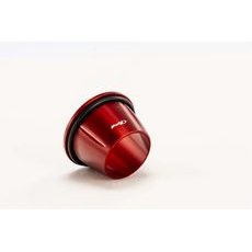 End tube for exhaust PUIG 7358R rdeč