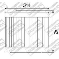 Oljni filter CHAMPION COF466 100609485