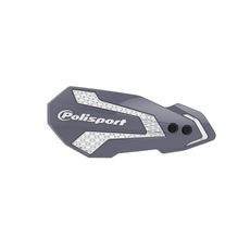 Handguard POLISPORT MX FLOW 8308200052 Grey/White with mounting system