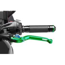 Clutch lever without adapter PUIG 260VA poklopna (foldable) green/blue