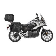 Set of SHAD TERRA TR40 adventure saddlebags and SHAD TERRA rear bag TR50, including mounting kit SHAD HONDA NC750X