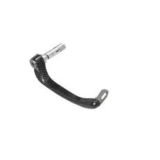 Lever guard ACCOSSATO "Ultra-Light" DE011 with silver eyelet and insert right, carbon