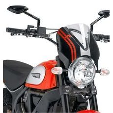 Windshield PUIG RETROVISION 7652W matt black prozorna