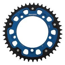 Zadnji verižnik (zobnik) SUPERSPROX STEALTH RST-1792:43-BLU moder 43T, 525